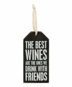 Primitives by Kathy | 'Drink With Friends' Bottle Gift Tag