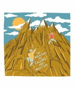 Primitives by Kathy | 'The Mountains Are Calling' Hand Towel
