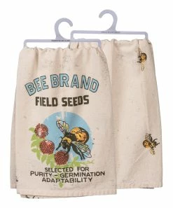 Primitives by Kathy | Cream 'Bee Brand' Dish Towel