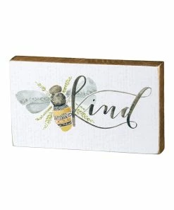 Primitives by Kathy | 'Bee Kind' Box Sign