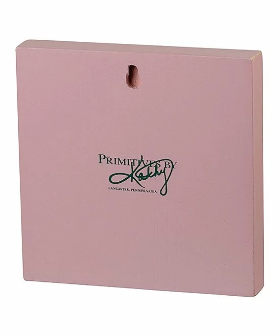 Primitives by Kathy | Teal & White Multicolor 'She Believed She Could So She Did' Box Sign - Image 2