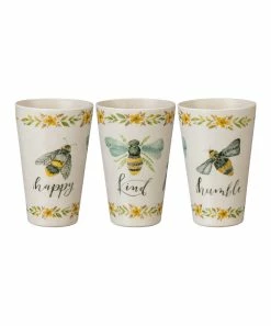 Primitives by Kathy | Black & Yellow Bee Cup
