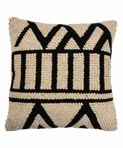 Primitives by Kathy | Cream Geometric Throw Pillow