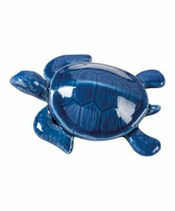 Primitives by Kathy | Blue Sea Turtle Ceramic Décor
