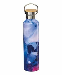 Primitives by Kathy | Blue Abstract Dreaming 25-Oz. Insulated Water Bottle