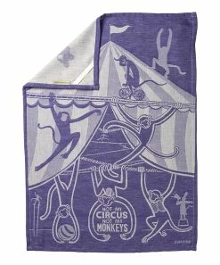 Primitives by Kathy | Blue 'Not My Circus' Dish Towel