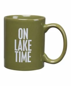 Primitives by Kathy | 'On Lake Time' Mug