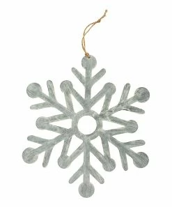 Primitives by Kathy | Metal & Jute Snowflake Hanging Décor