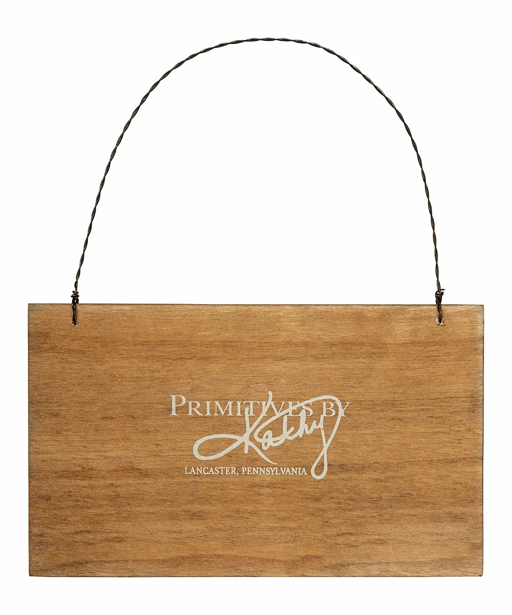 Primitives by Kathy | White & Yellow 'Easter Blessings' Ornament - Image 2