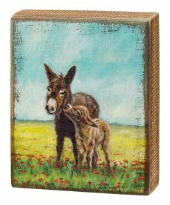 Primitives by Kathy | Blue Mules Box Sign