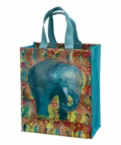 Primitives by Kathy | Blue & Red Elephant Daily Tote