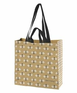 Primitives by Kathy | Beige & Yellow 'Bee Happy' Market Tote