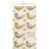 Primitives by Kathy | Yellow & Red 'Good Things' Birds Dish Towel