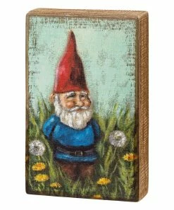 Primitives by Kathy | Red & Blue Gnome Box Sign