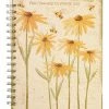 Primitives by Kathy | Yellow Floral 'Find Beeuty' Spiral Notebook