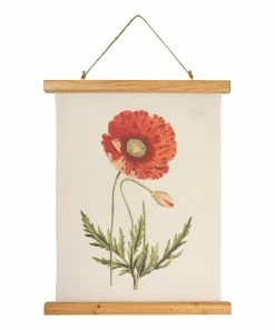 Primitives by Kathy | Tan Poppy Wall Art