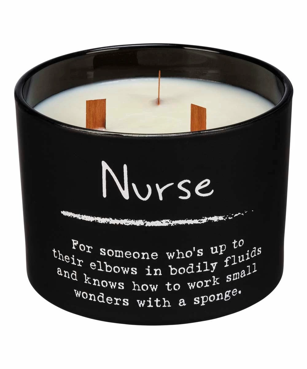 Primitives by Kathy | Black 'Nurse' Jar Candle