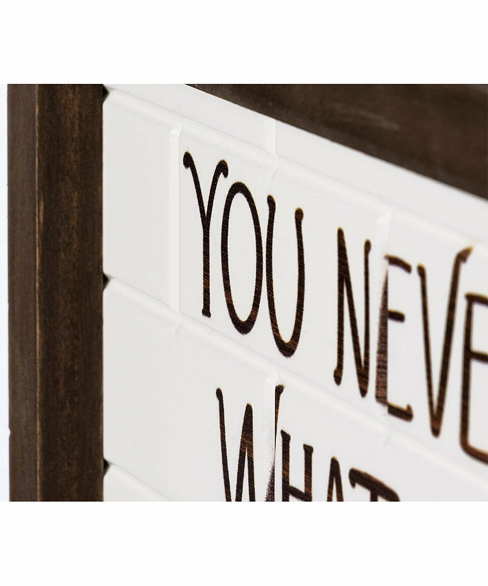 Primitives by Kathy | White & Black 'Toilet Paper' Inset Box Sign - Image 3