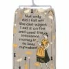Primitives by Kathy | Gray & Yellow 'Diet Wagon' Dish Towel