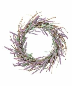 Primitives by Kathy | Lavender Flower Wreath