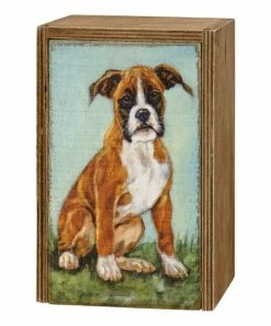 Primitives by Kathy | Brown & Blue Boxer Memory Box