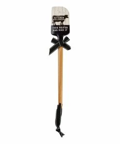 Primitives by Kathy | White & Black 'Kitchen Closed' Spatula