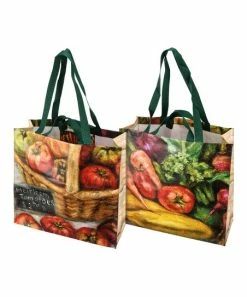Primitives by Kathy | Green Veggies Market Tote