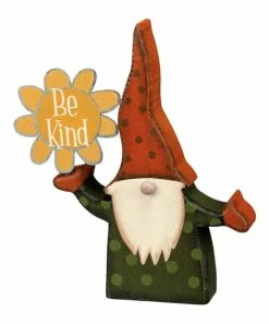 Primitives by Kathy | Garden Gnome 'Be Kind' Chunky Sitter Décor